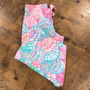 Lily Pulitzer cotton pajama pants women’s small